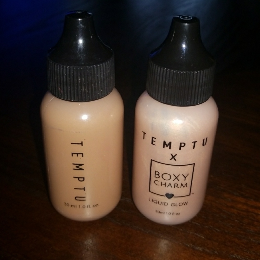 Temptu Liquid Bronzer and Liquid Glow